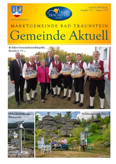 Cover Gemeindezeitung Nr. 113 08/2017